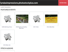 Tablet Screenshot of lyndasimpressions.photostockplus.com