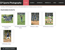 Tablet Screenshot of epsports.photostockplus.com